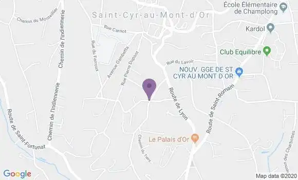 Localisation Tourret Jérémie