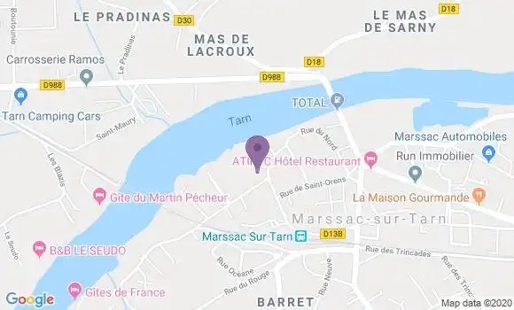 Localisation Privat Florence