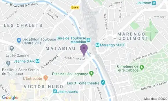 Localisation Pastier Bernard