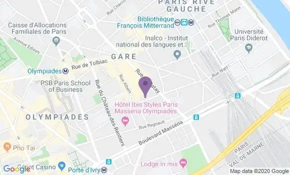 Localisation Cheney Christophe