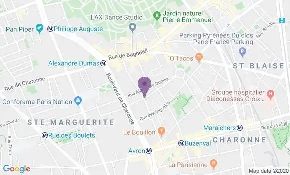 Localisation Degas Antoine