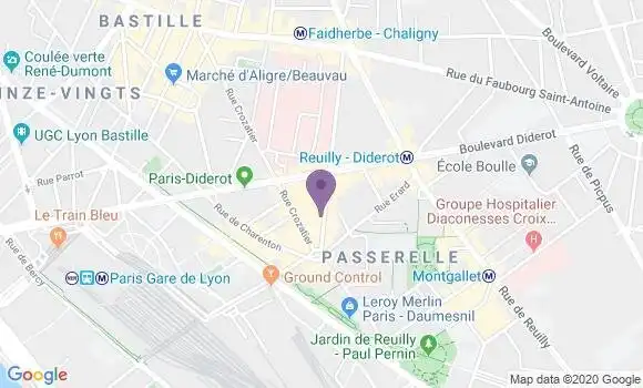 Localisation Grandidier Raphaël