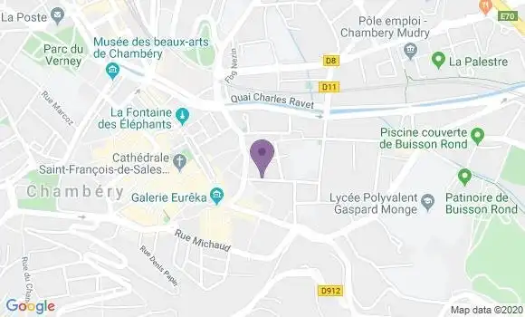 Localisation Chambre Benoît