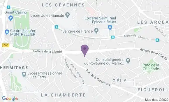 Localisation Debuire Thierry