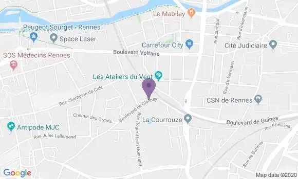 Localisation Le Faucheur Vincent