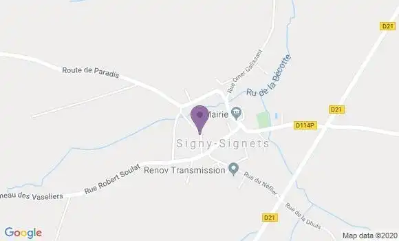Localisation Georges Xavier