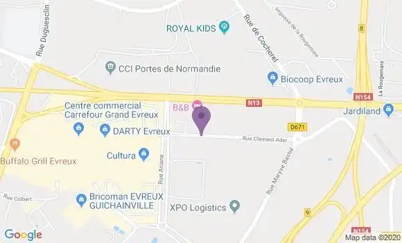 Localisation Naime Alexandre
