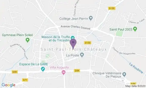 Localisation Disse Virgile