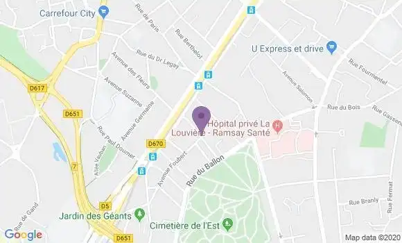 Localisation Dusart François