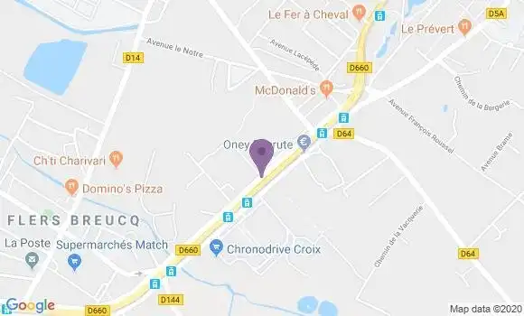 Localisation Cornaert Roger