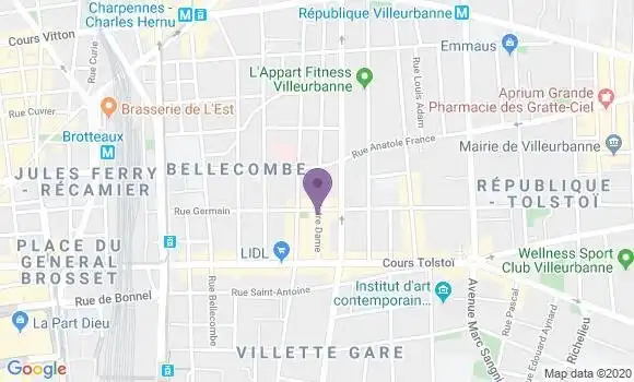 Localisation Allart Philippe