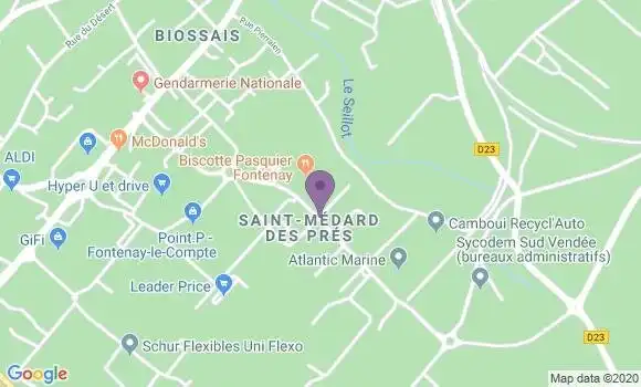 Localisation Fromaget Jean