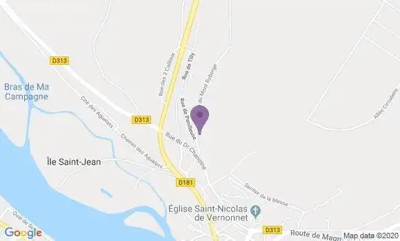 Localisation Quertier Claude