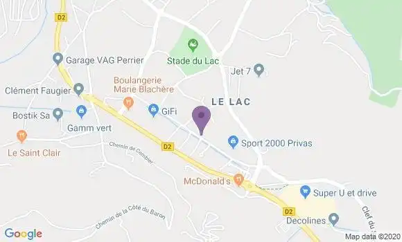 Localisation Dessus Denis