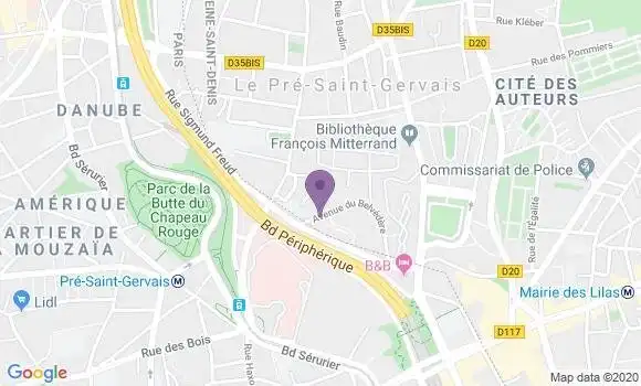 Localisation Donzenac Maurille