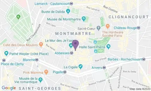 Localisation Jimenez Virginie