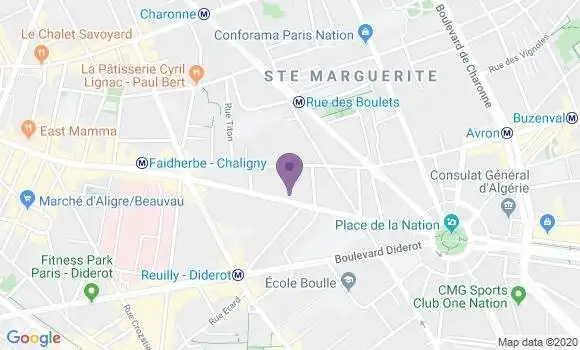 Localisation Petit de Bantel Jean Baptiste