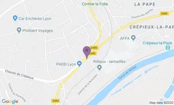Localisation Durieux Yves