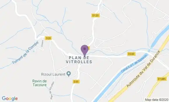 Localisation De la Rosa Séverine