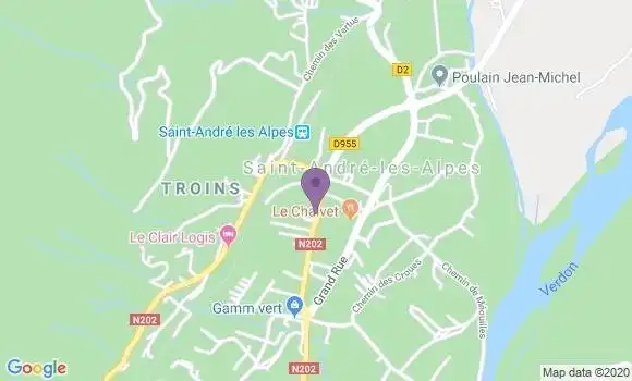 Localisation Sauret Anne Christel