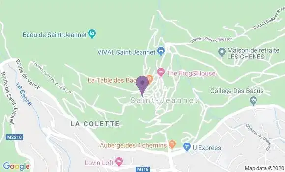Localisation Marin Sophie