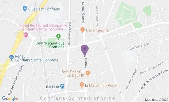 Localisation Praden Isabelle