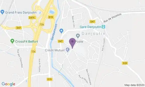 Localisation Luthy Jean Claude
