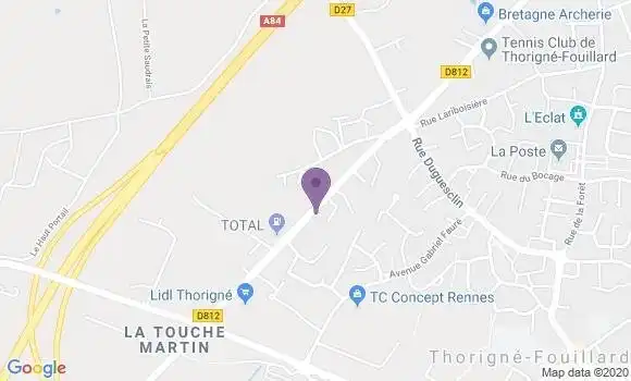 Localisation Le Devehat Sandra