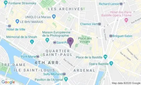 Localisation Fouquet Yvan