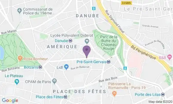 Localisation Lapassat Agnès