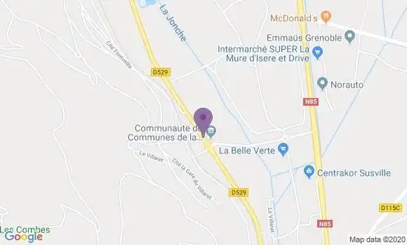 Localisation Gondrand Virginie
