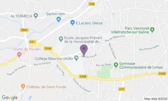 Localisation Sauzay Nathalie