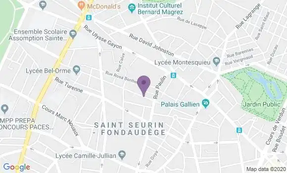 Localisation Mares Caroline