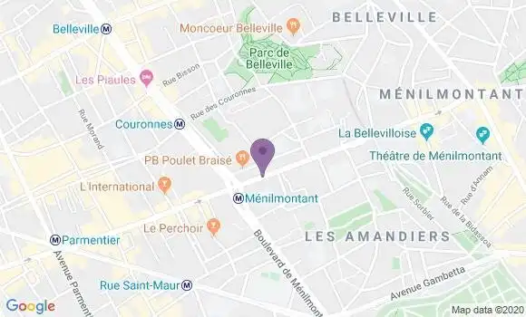Localisation De la Guerrande Marine