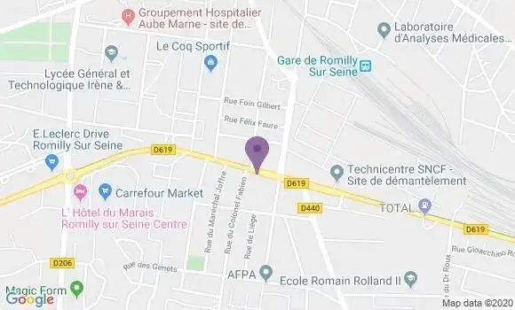 Localisation Hazouard Pascal