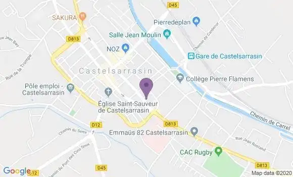 Localisation Lacombe Corinne