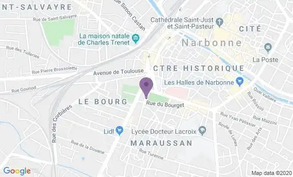 Localisation Puig Bonnaure Marion