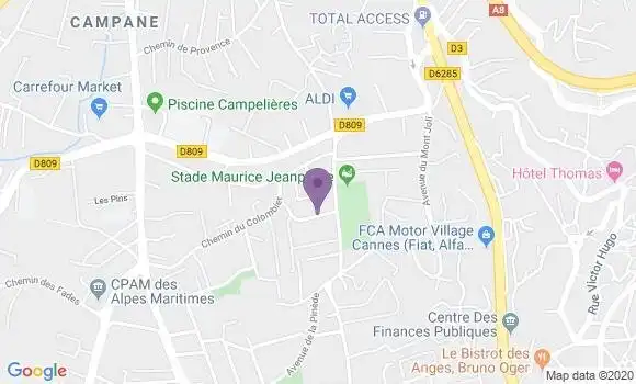 Localisation Marquet Catherine