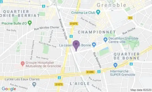 Localisation Guillaud Mathieu