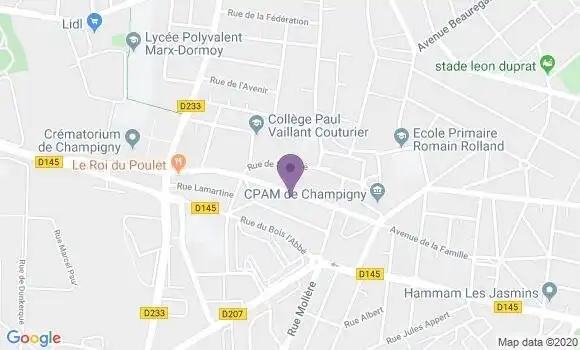 Localisation Dubuisson Frédéric