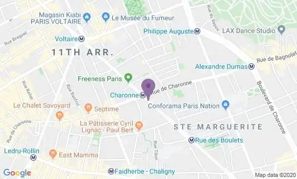 Localisation Huyghues Despointes Julie
