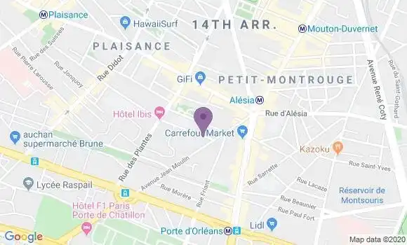 Localisation Lafont Marion