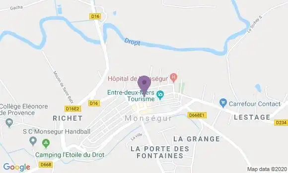 Localisation Joseph Justine