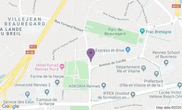 Localisation Philouze Hubert
