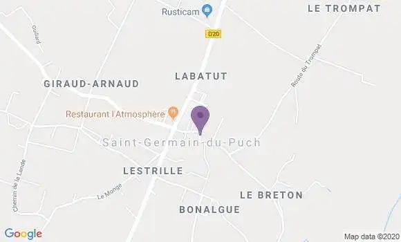 Localisation Denon Delbouscas Patrick