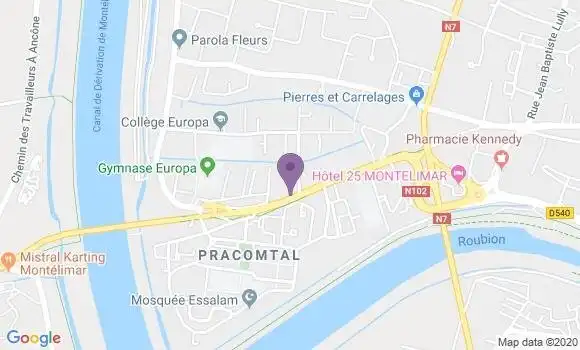 Localisation Tosin Claudine