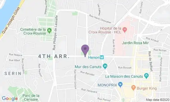 Localisation Blachier Magali