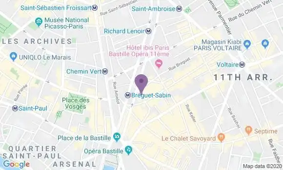 Localisation Paulre Julien