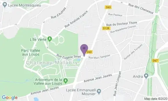 Localisation Tauvel Olivier
