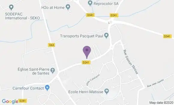 Localisation Touche Stéphanie